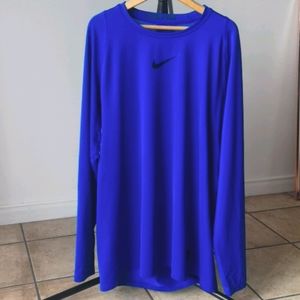 Nike long sleeve running shirt L